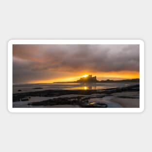 Bamburgh Sunrise Sticker